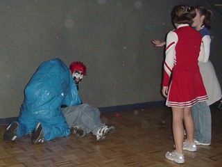 Dress Up - I tried to tackle Davey the astronaut, but he won