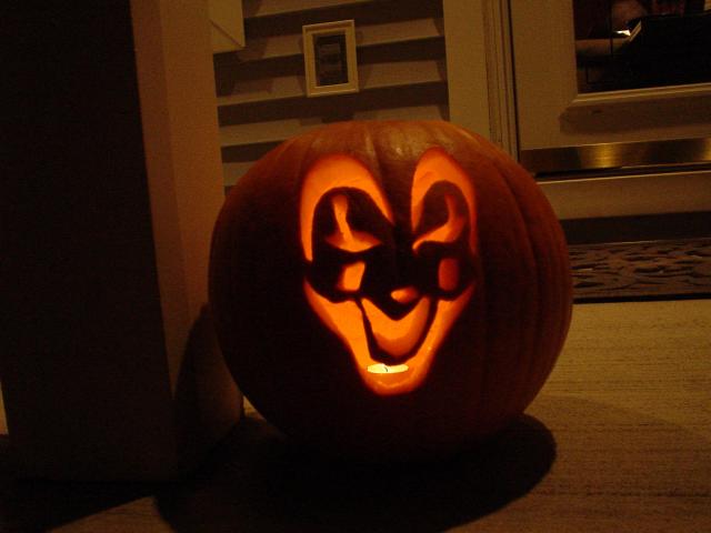 My Violent J pumpkin