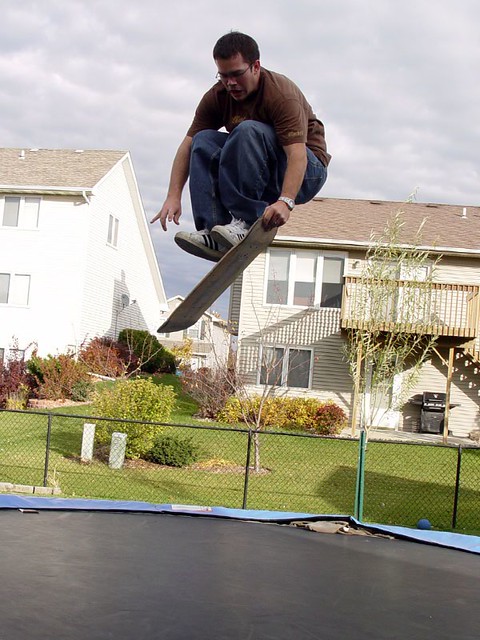 Acid Drop on the Trampoline