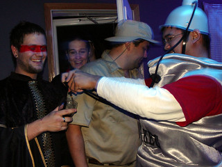 Nathan D - Pouring Some Beer out of Nathan's Keg