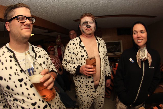 Partying at the O'Brien house