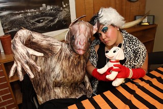 Mask - Bat Girl and Cruella Deville