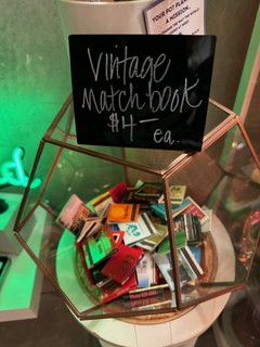 Vintage match books. $4, each