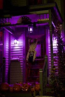 Creepy upside down trapeze stuff