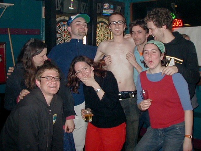 Harper, Michelle Mouton, Cole Pierce, and friends