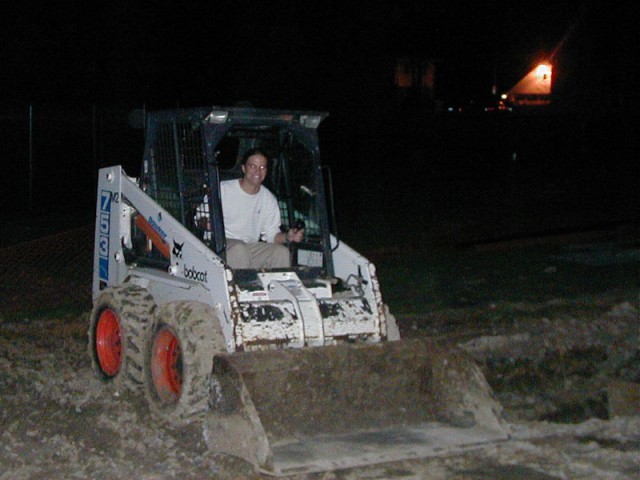 Trying to start the bobcat