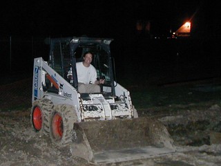 Trying to start the bobcat