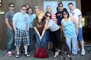 frame - The Group - With A Lens Flared Nicole