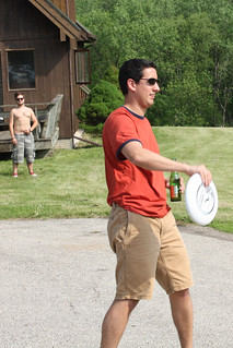 Matt - Playing Frisbee