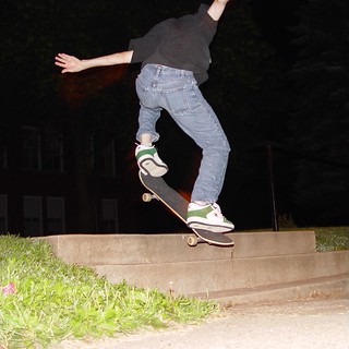 Garret Ollie-ing up a 3 set