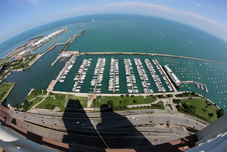Lake Michigan Fisheye