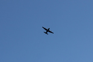 Airplane - Some giant bomber flying over
