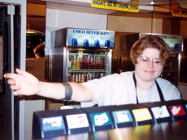 She went to my school - I forgot her name