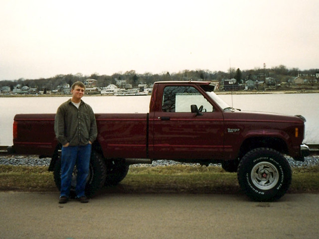 Josh's lifted Ford Ranger, I loved that truck