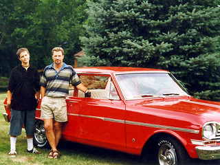 frame - Dad and I with the Nova