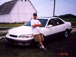 Acting like my mom's rental 98 Lexus es 300 was mine