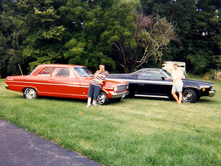 Greg and I - and our cars