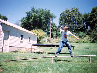 Soaping in the Back Yard