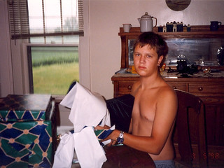 My birthday - only wearing Hanes briefs