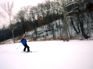 Josh Skiing