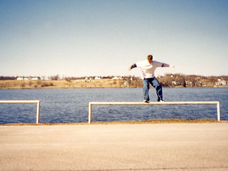 Soaping by the river