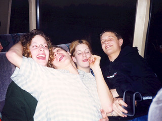 Annie Ivey, Joey, Kristi, and I