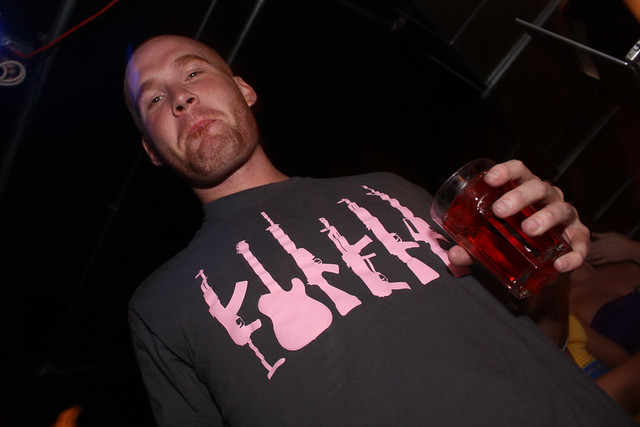 Red has a lot of pink weapons...