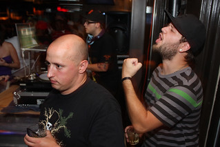 Ben and I party in 2 totally different ways