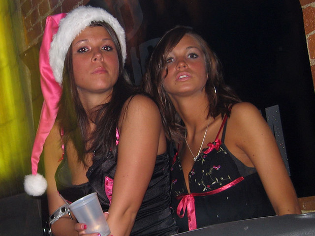 Girls at the Ho Ho Ho Party