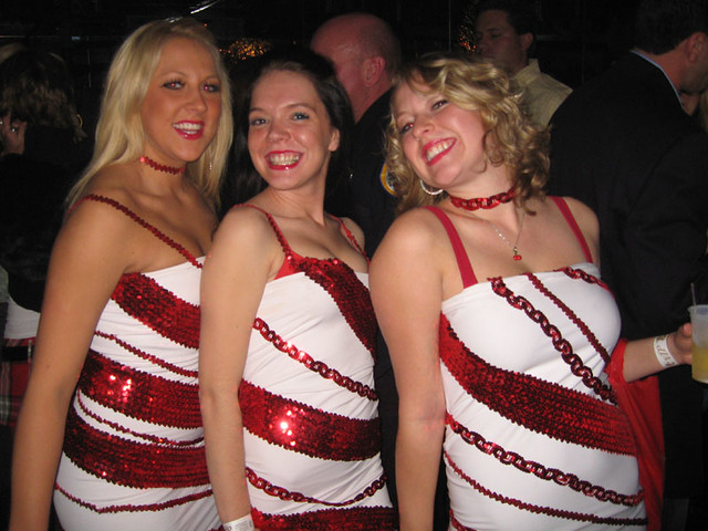 Girls at the Ho Ho Ho Party