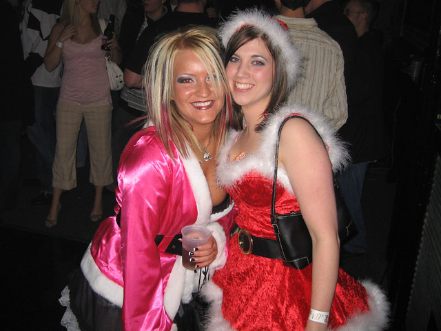 Girls at the Ho Ho Ho Party
