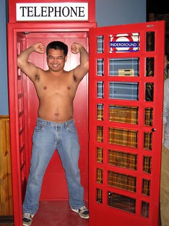 Nathan D - Dude!  Flex in that phone booth!
