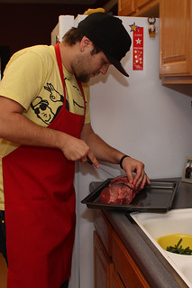 Cooking - Trimming the Beef Tenderloin