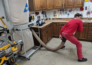 Our holiday dinner party is really turning into a good time.