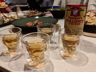 2737 - Somehow it has become tradition to have Malört at this party.