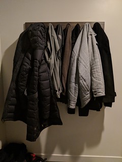 Coat rack works