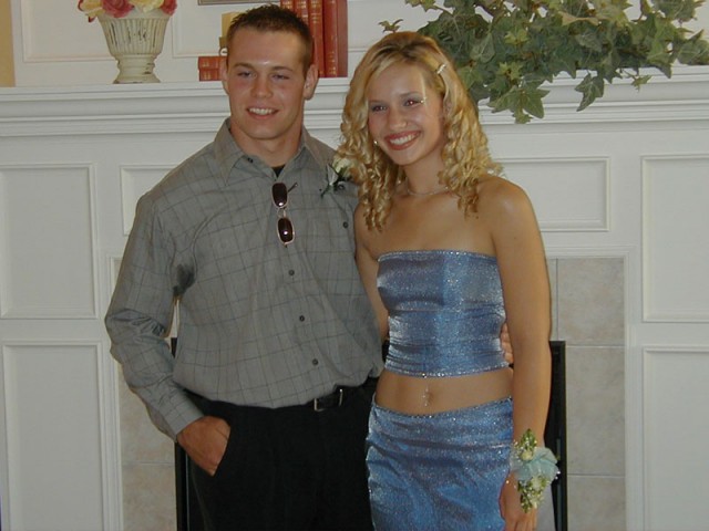 Bre'anna and her date - some dweebazoid