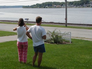 Looking out on the river