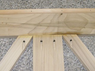 House - I used a Kreg pocket hole kit to ensure strong joints in the poplar frame