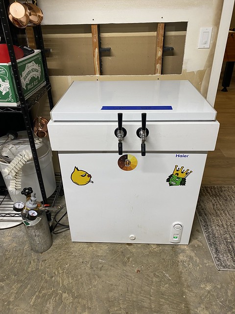 My first kegerator. Bout to be retired