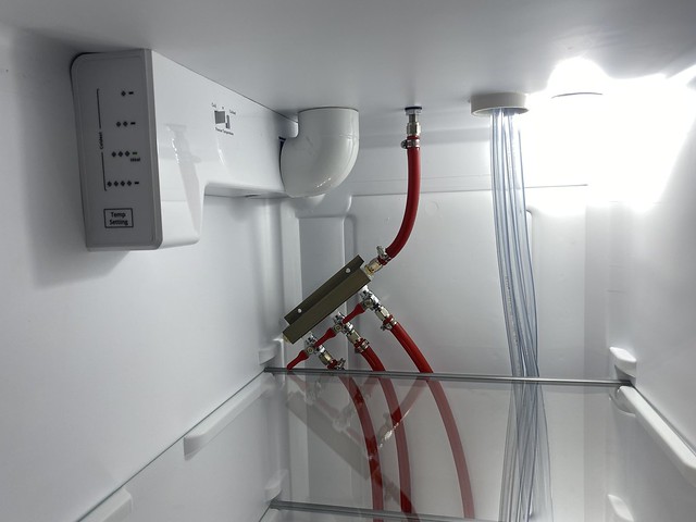 Manifold in... but not yet mounted.