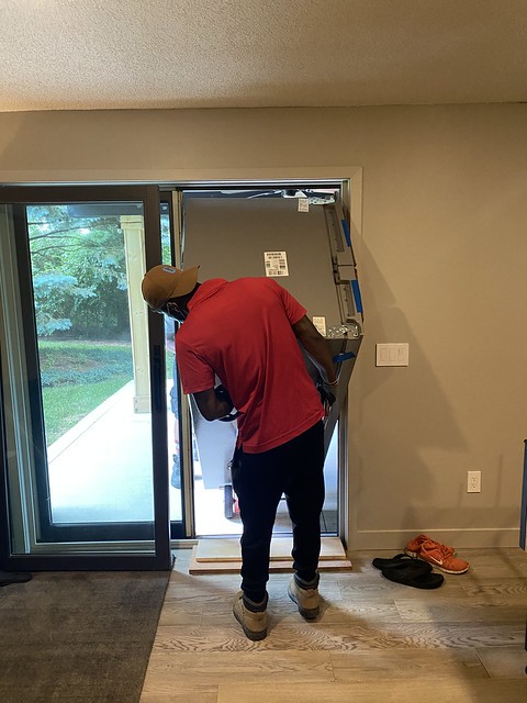 New fridge gettin delivered