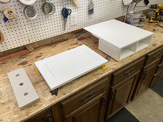 Parts all painted up