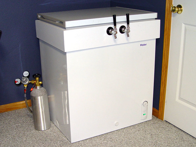 The complete homebrew kegerator