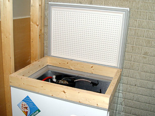 Homebrew - The wooden collar will let me mount faucets