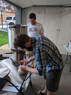 Homebrew - Tying off the grain