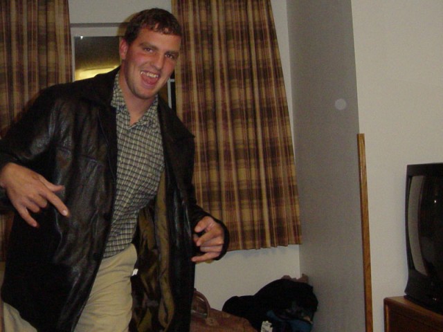 Yeah, Chuck always comes to Cornell events