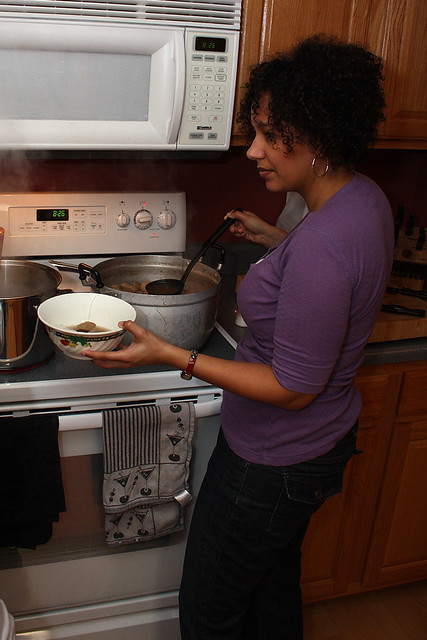 Dishing out some Pho