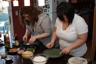 Cooking - Making Spring Rolls