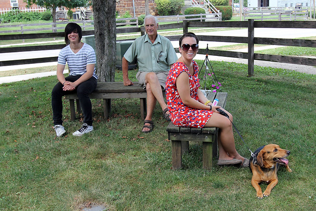 Hanging out in Amana